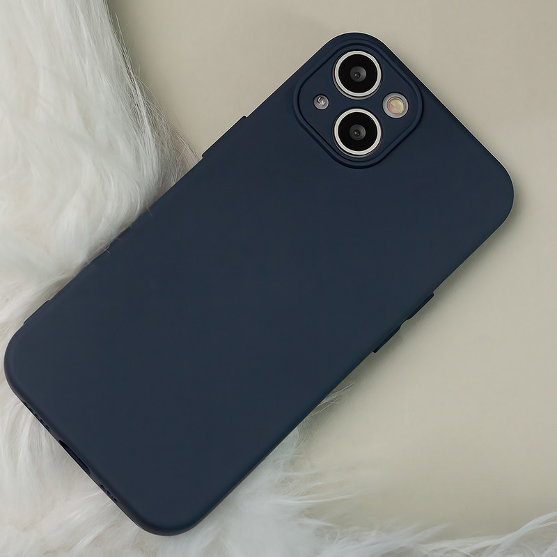Silicon Box case for Samsung Galaxy A17 4G / A17 5G / A18 5G dark blue - Billede 4