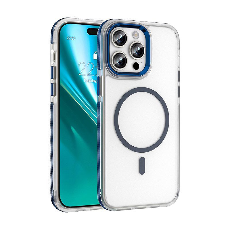 Etteri Icy Mag case for iPhone 14 Pro 6,1" blue