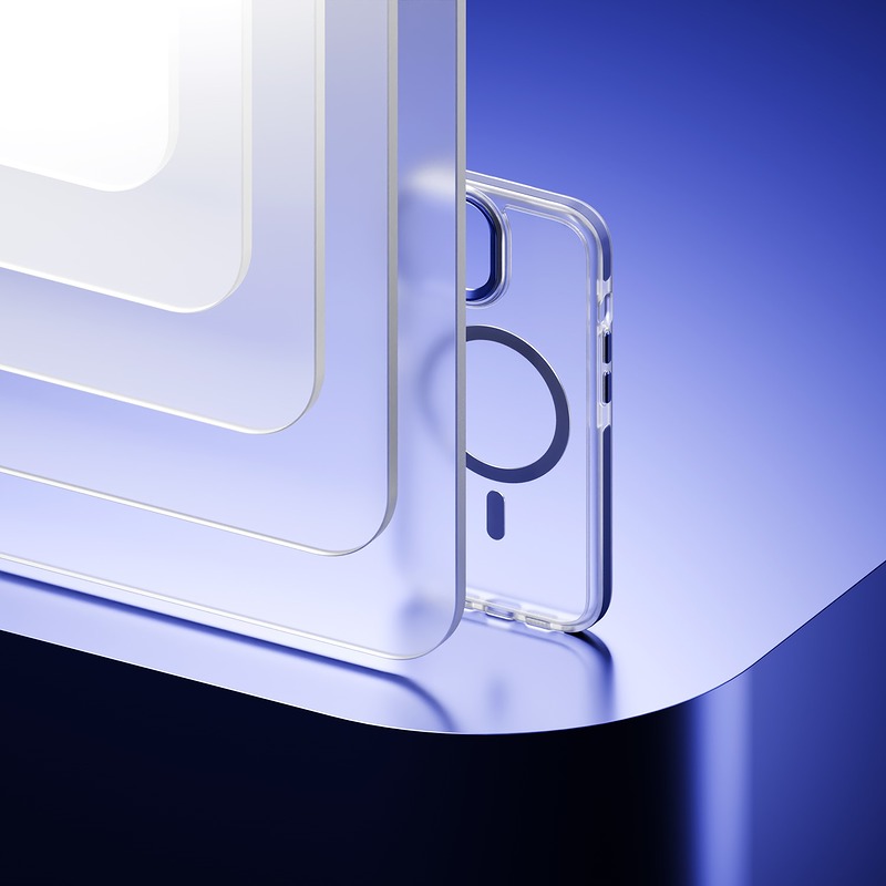 Etteri Icy Mag case for iPhone 15 6,1" blue - Billede 5