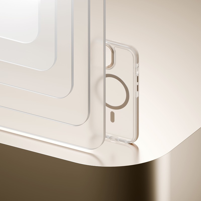 Etteri Icy Mag case for iPhone 16 Pro 6,3" gold - Billede 5