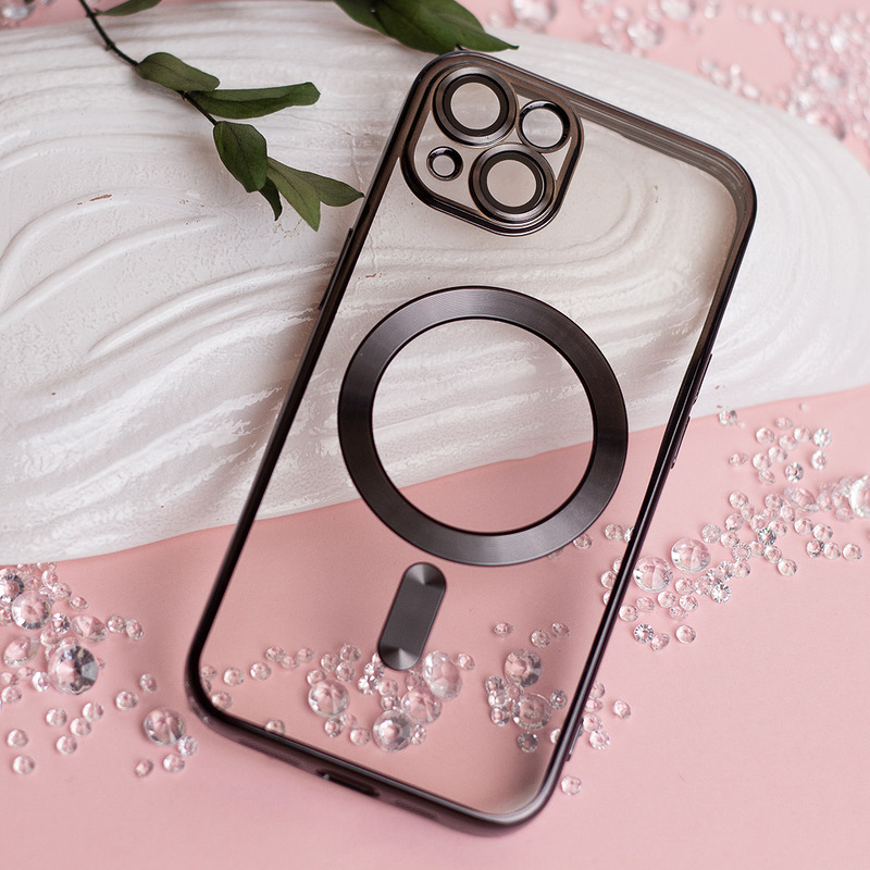 Color Chrome Mag case for Samsung Galaxy A17 4G / A17 5G / A18 5G black - Billede 3