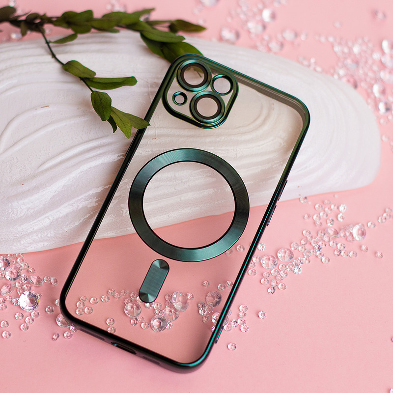 Color Chrome Mag case for Samsung Galaxy A17 4G / A17 5G / A18 5G green - Billede 3