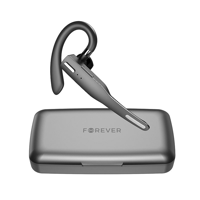 Forever wireless headset BH-100 with charging case black - Billede 2