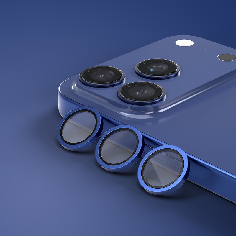 Etteri camera lens protector for iPhone 17 Pro / 17 Pro Max blue - Billede 2