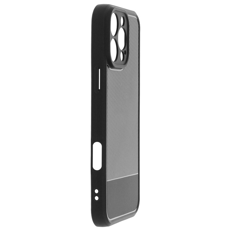 Simple Carbon case for Samsung Galaxy S25 FE black - Billede 3