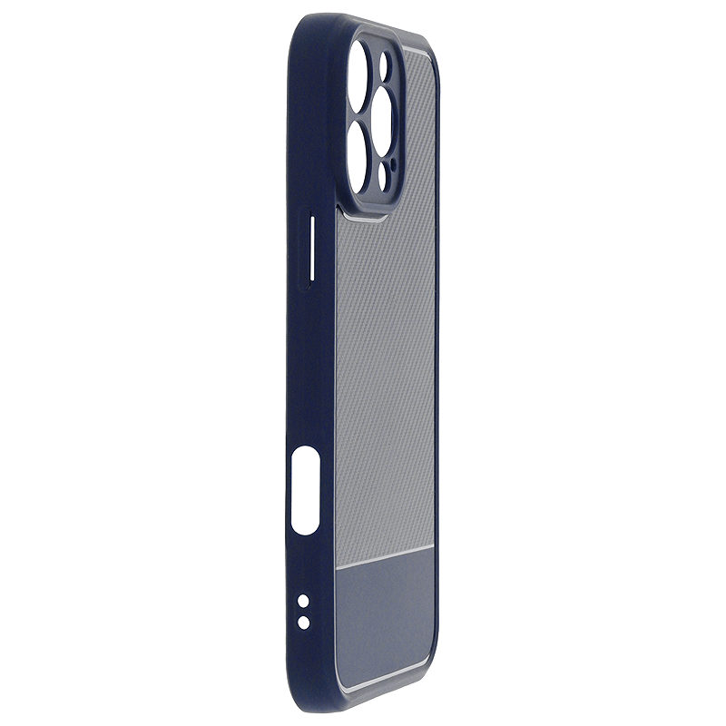 Simple Carbon case for Xiaomi Redmi Note 14 Pro 5G (Global) / Note 14 Pro Plus 5G (Global) blue - Billede 3