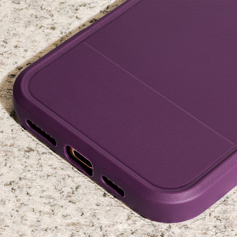 Simple Carbon case for iPhone 17 Air 6,6" purple - Billede 5