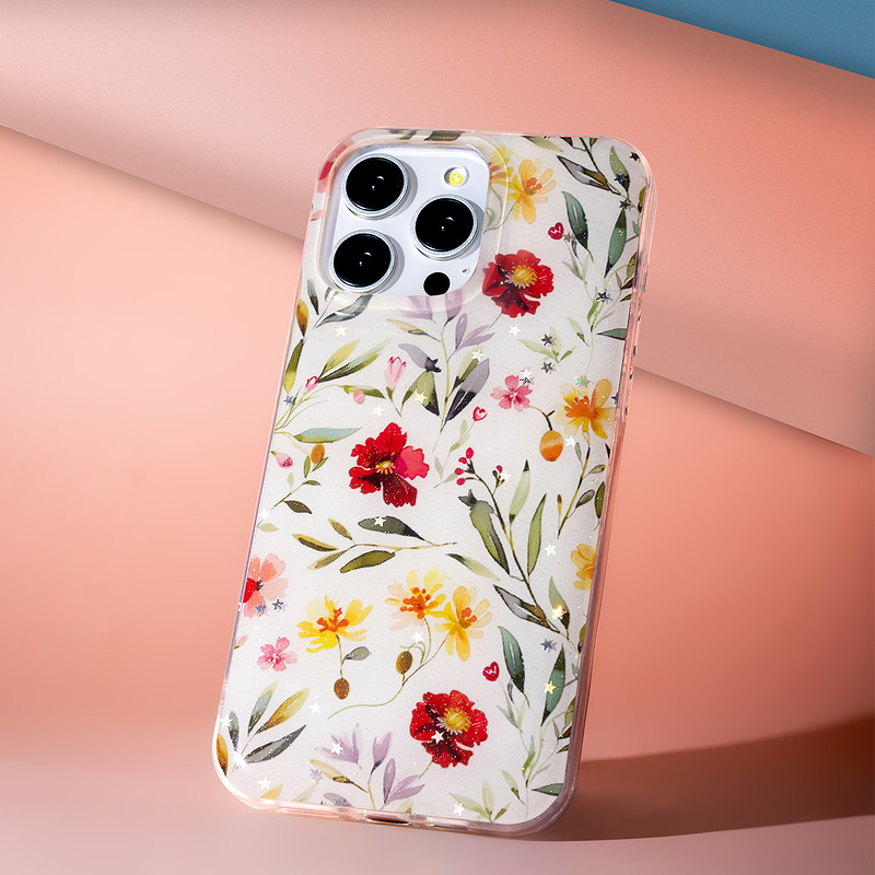 Glow Glam case for Xiaomi Redmi Note 14 Pro 5G (Global) / Note 14 Pro Plus 5G (Global) white - Billede 5
