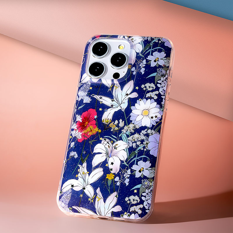 Glow Glam case for Oppo Reno 13F 5G (Global) / 13FS 5G blue - Billede 5