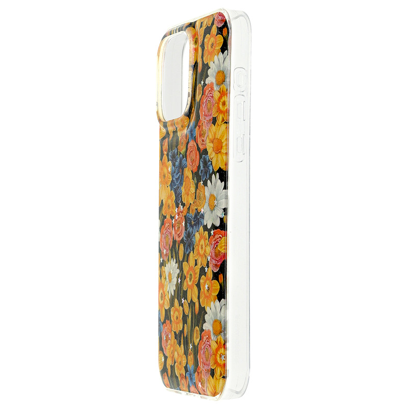 Glow Glam case for Samsung Galaxy S25 orange - Billede 4