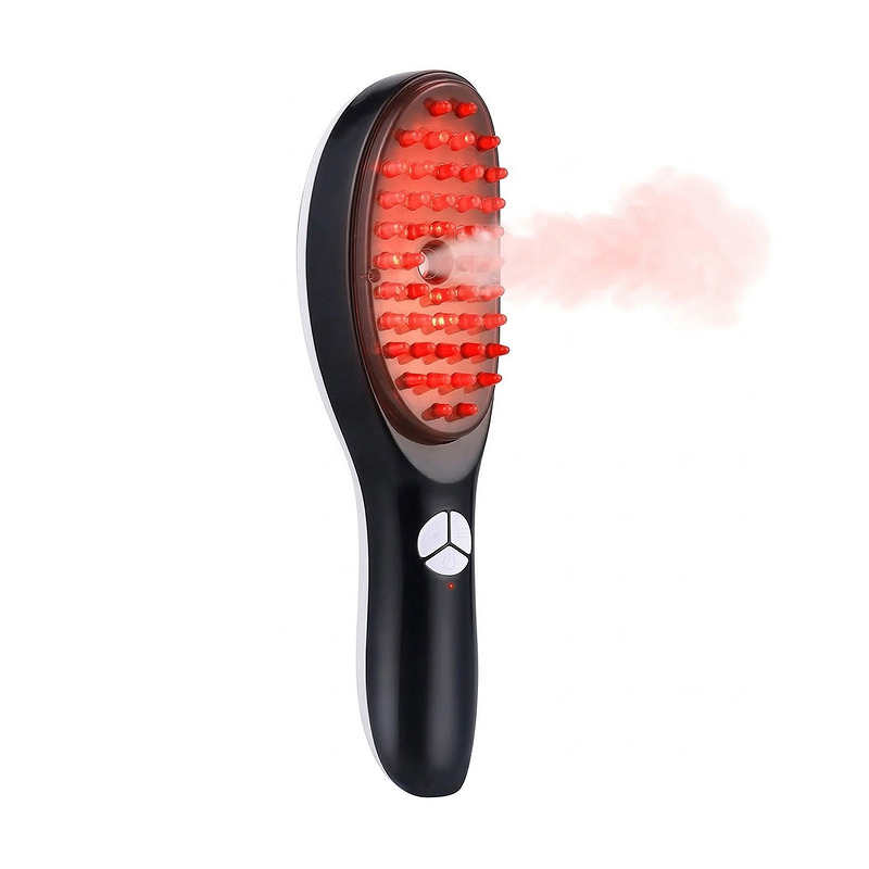 Marielle head massage brush with steam and light function MSMPS black - Billede 3