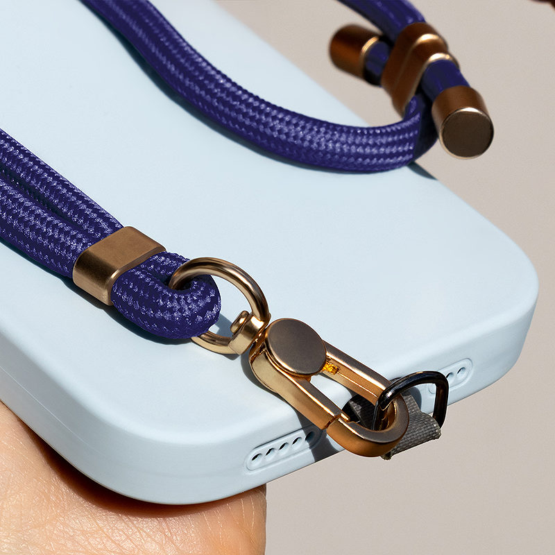 Universal phone strap Elegant navy blue - Billede 3