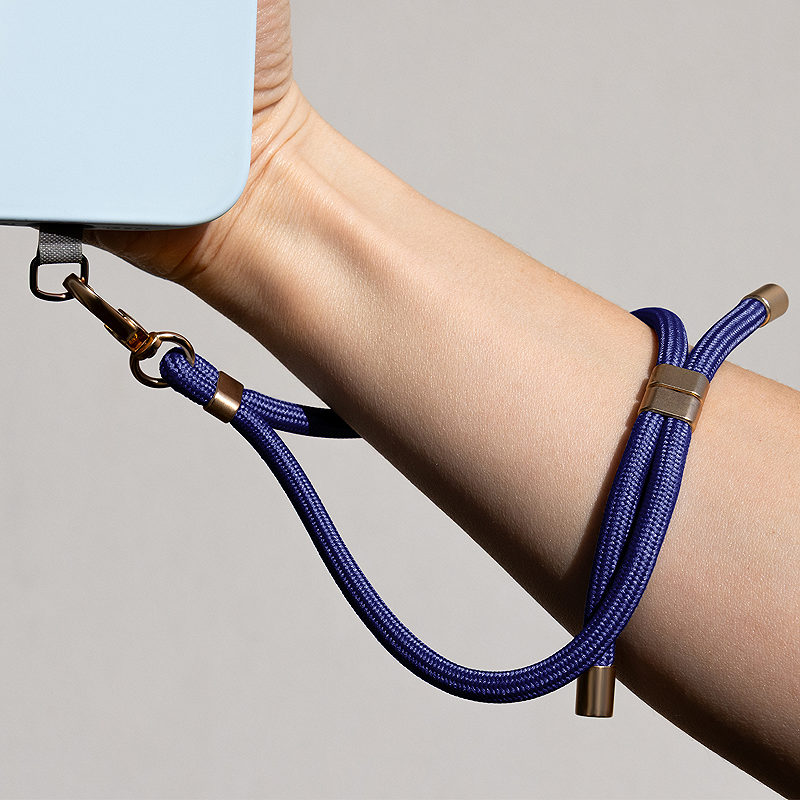 Universal phone strap Elegant navy blue - Billede 5