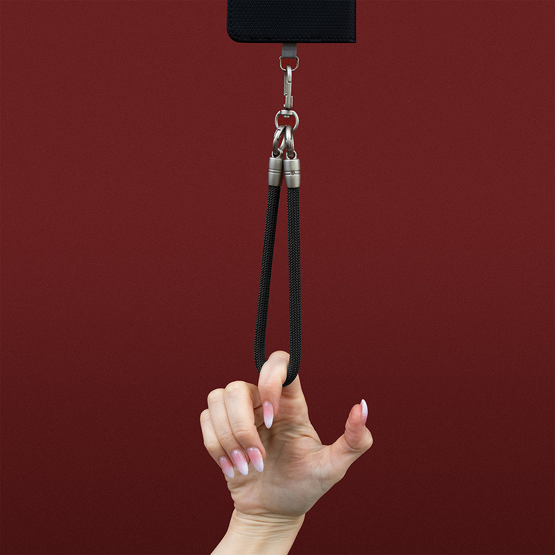 Universal phone strap Ultra black - Billede 4