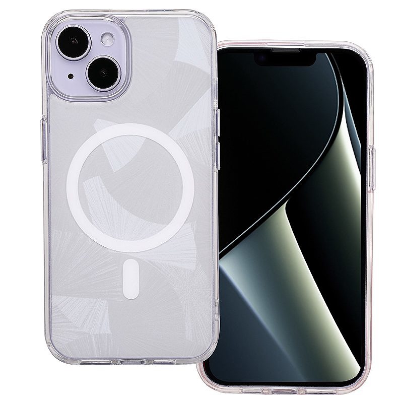 Flash Mag case for iPhone 15 6,1" grey