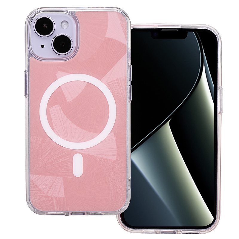 Flash Mag case for iPhone 15 6,1" pink