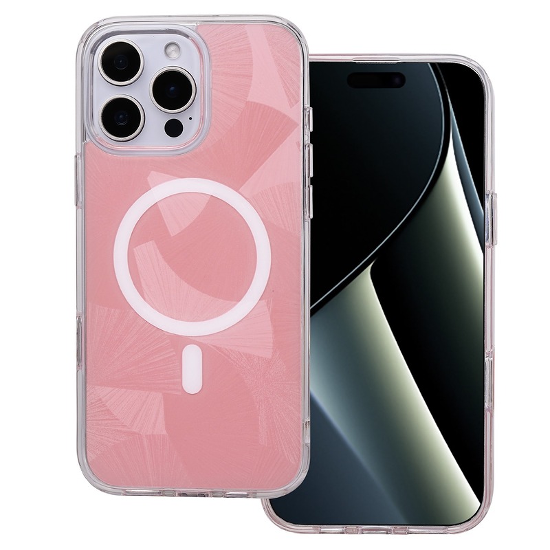 Flash Mag case for iPhone 16 Pro 6,3" pink