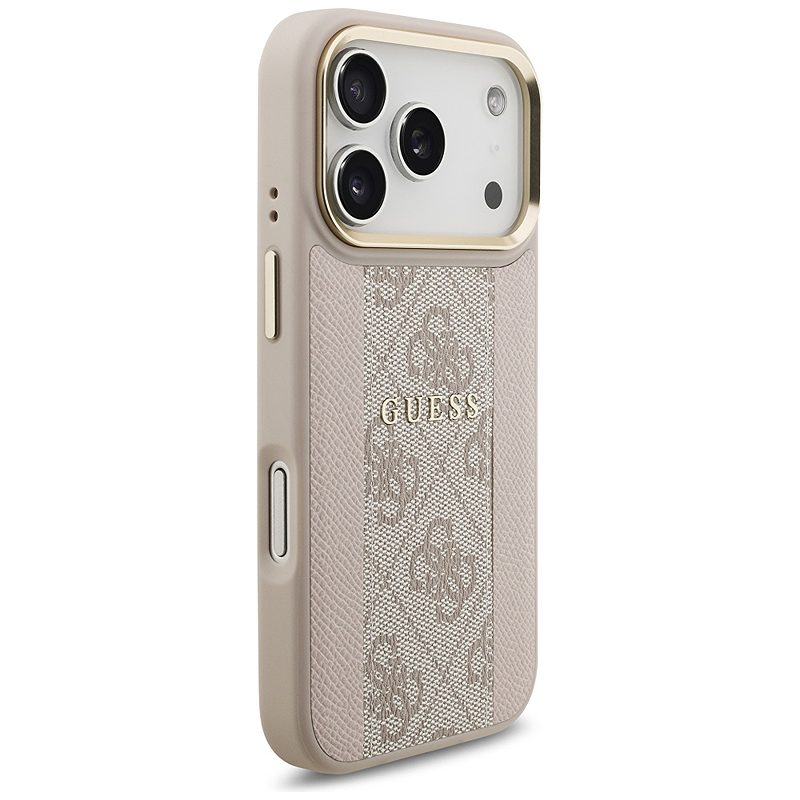 Guess 4G Stripe MagSafe case for iPhone 17 Pro pink - Billede 4
