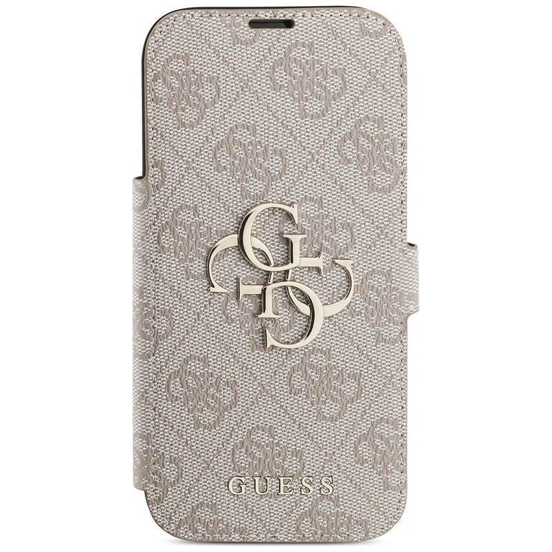 Guess Book 4G Metal Logo case for iPhone 17 Pro pink - Billede 3