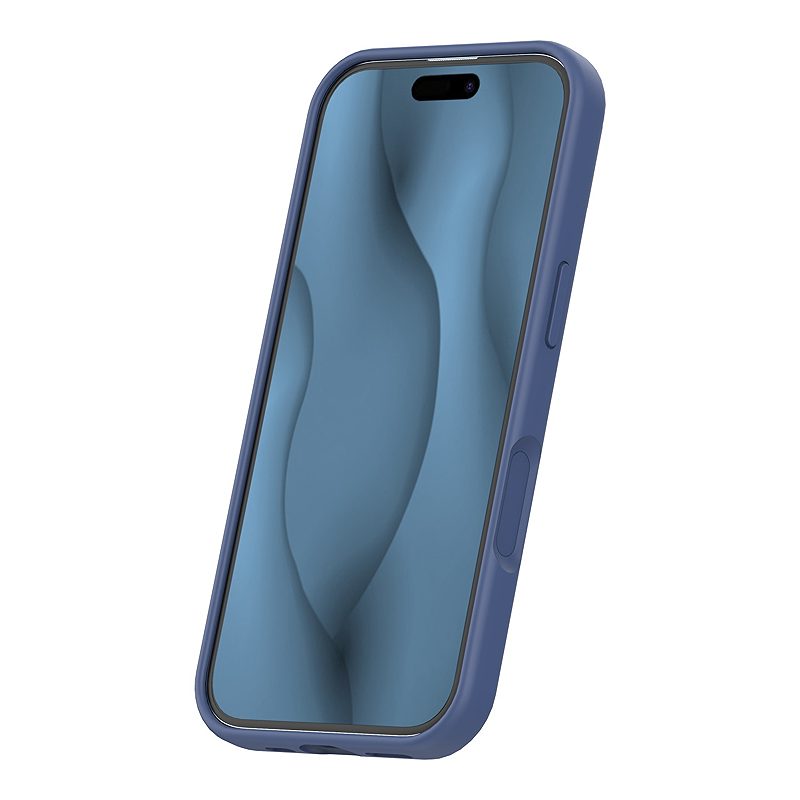Silicone Thin Mag case for iPhone 17 6,3" / 18 6,3" dark blue - Billede 3