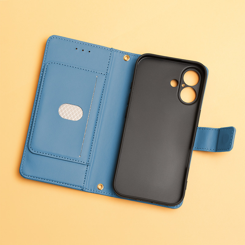 Smart Triangle case for Xiaomi Redmi 14C 4G/ 14C 5G / Redmi A4 / POCO C75 blue - Billede 5