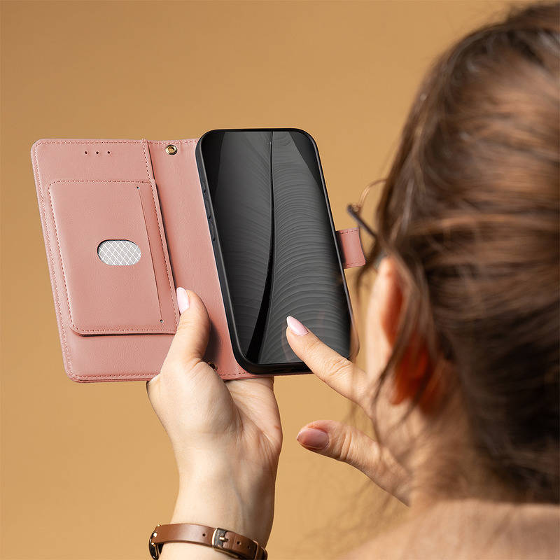 Smart Triangle case for Samsung Galaxy A17 4G / A17 5G / A26 5G pink - Billede 4