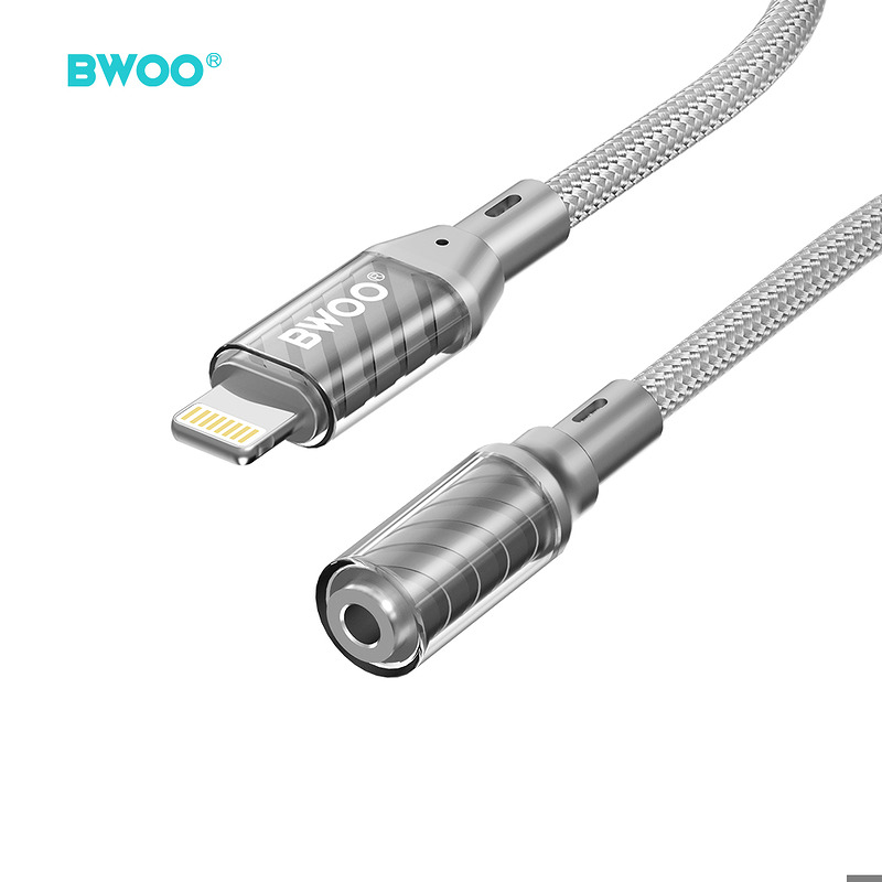BWOO Adapter Lightning to 3.5MM Jack BZ66 - Billede 4