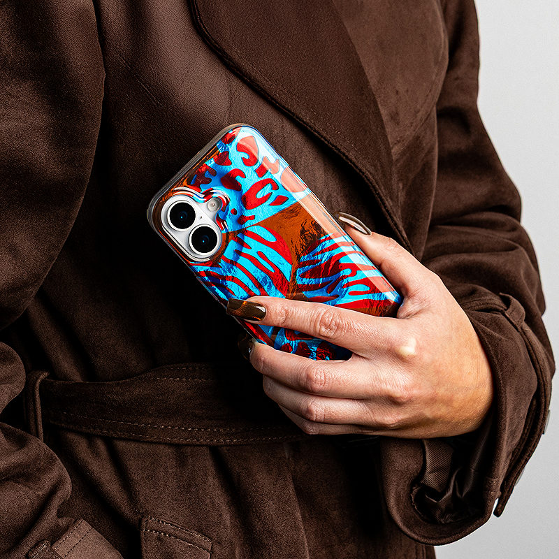 Animal Print case for Samsung Galaxy A17 4G / A17 5G / A18 5G Chameleon - Billede 4