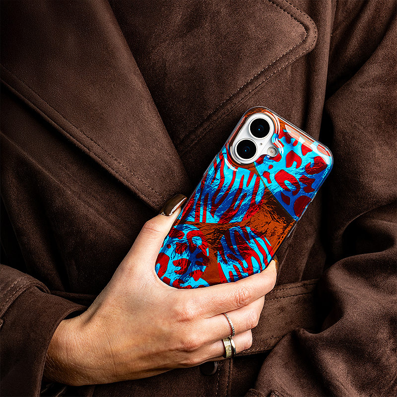 Animal Print case for Samsung Galaxy A17 4G / A17 5G / A18 5G Chameleon - Billede 5
