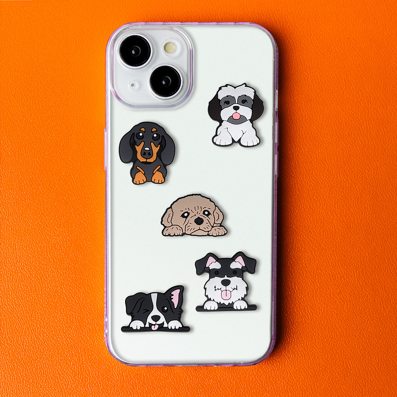 3D Sticker Dog 5pcs set - Billede 3
