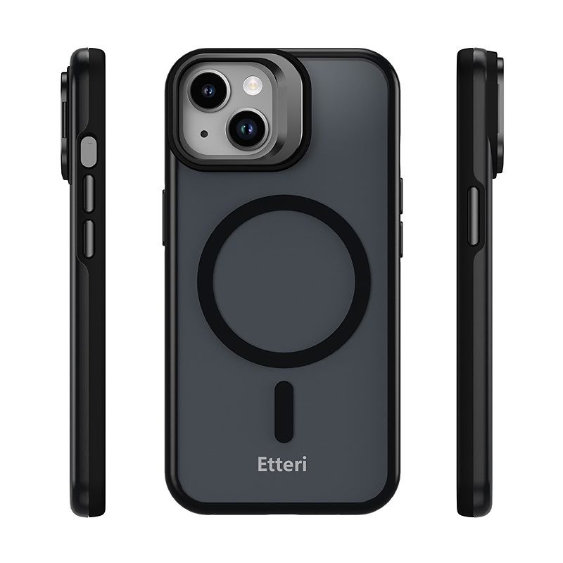 Etteri Morning Fog case for iPhone 13 6,1" black - Billede 3