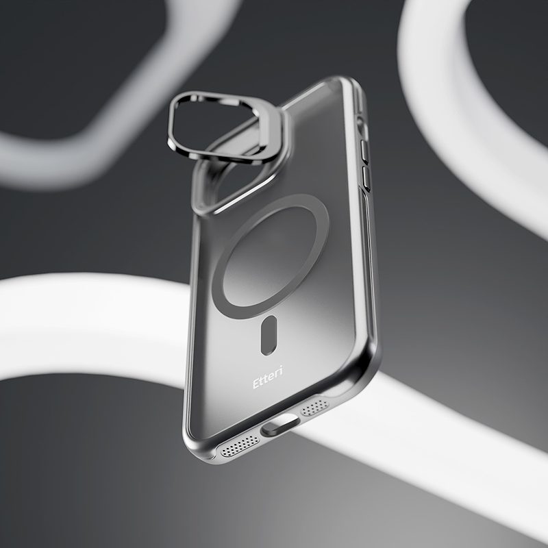 Etteri Morning Fog case for iPhone 13 6,1" black - Billede 4