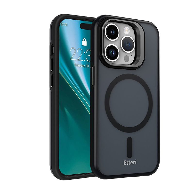Etteri Morning Fog case for iPhone 14 Pro 6,1" black