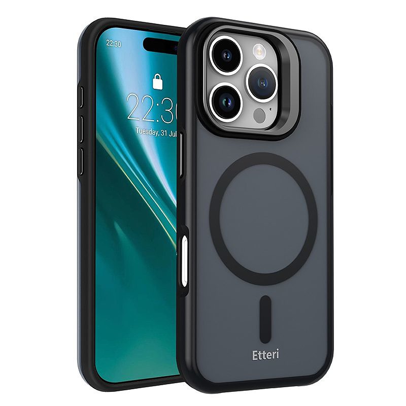 Etteri Morning Fog case for iPhone 16 Pro Max 6,9" black