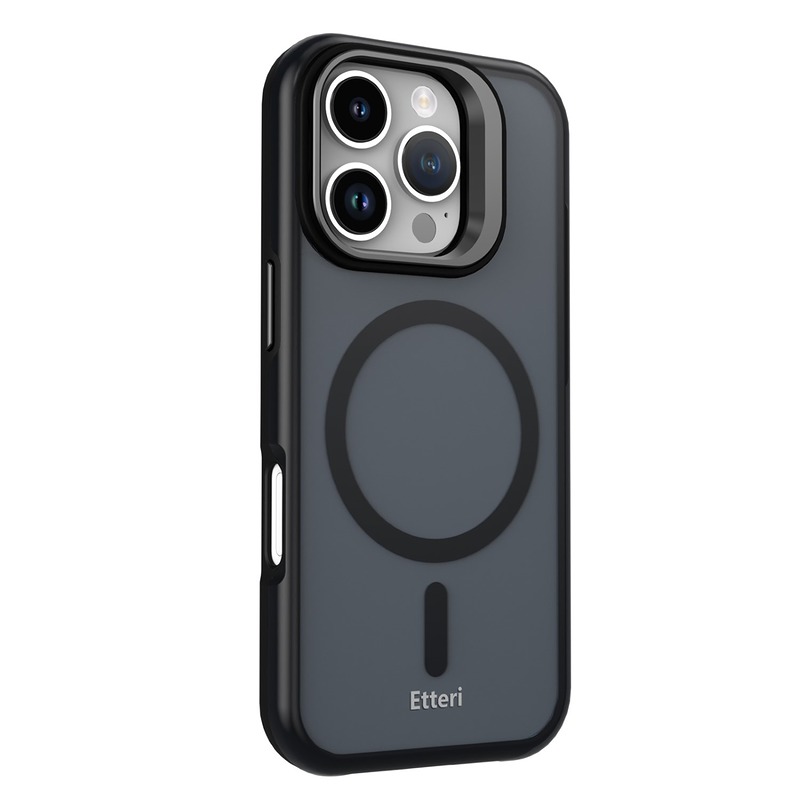 Etteri Morning Fog case for iPhone 16 Pro Max 6,9" black - Billede 2