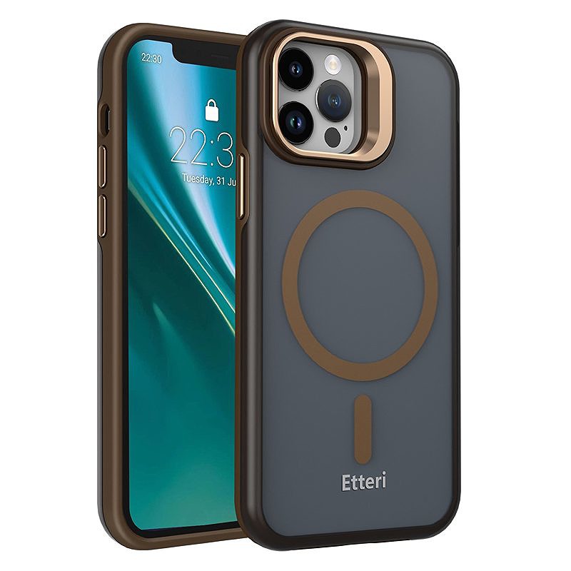 Etteri Morning Fog case for iPhone 12 / 12 Pro 6,1'' brown