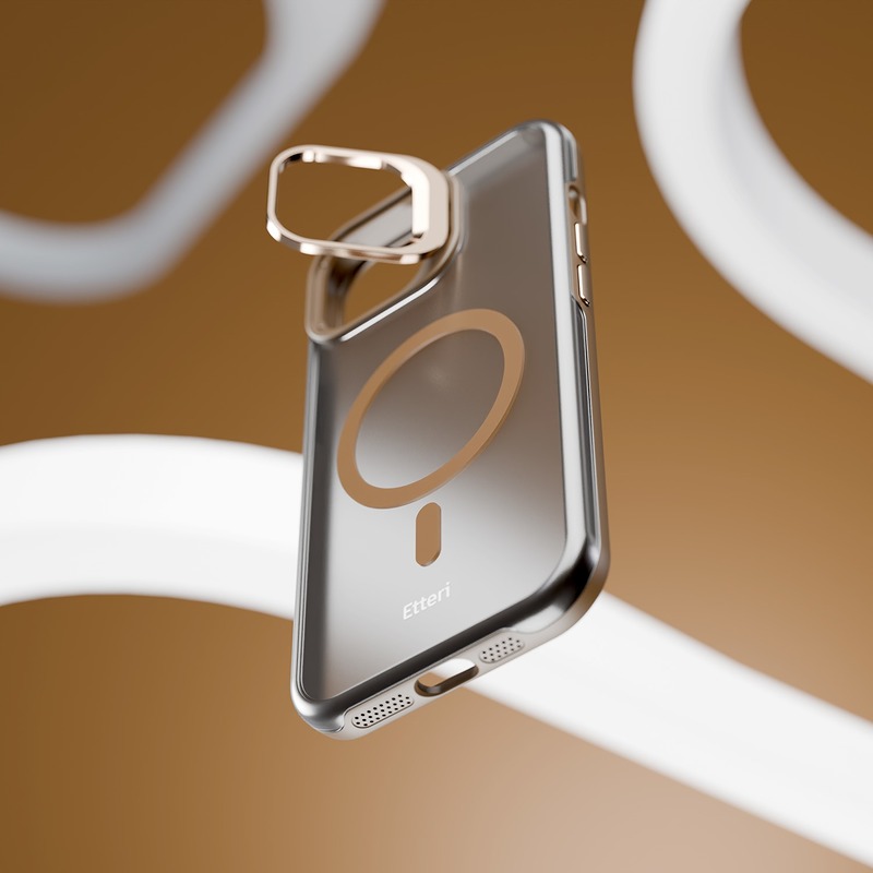 Etteri Morning Fog case for iPhone 13 6,1" brown - Billede 4