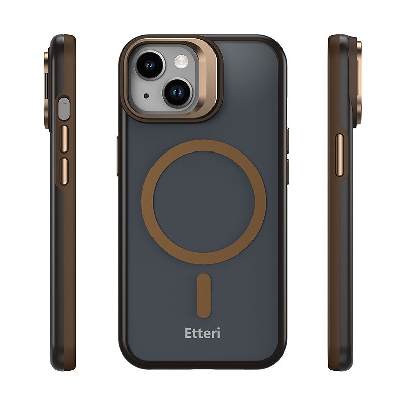 Etteri Morning Fog case for iPhone 15 6,1" brown - Billede 3
