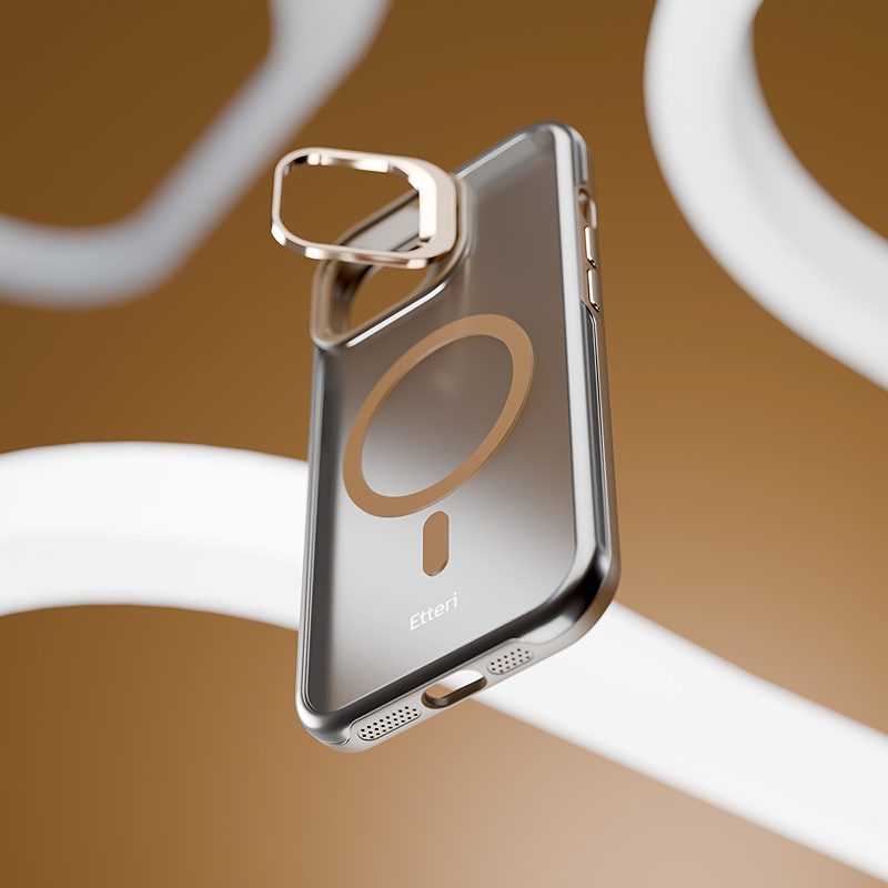 Etteri Morning Fog case for iPhone 15 6,1" brown - Billede 4