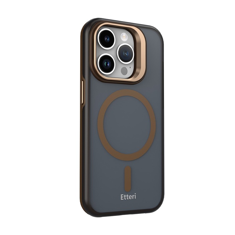 Etteri Morning Fog case for iPhone 15 Pro 6,1" brown - Billede 2