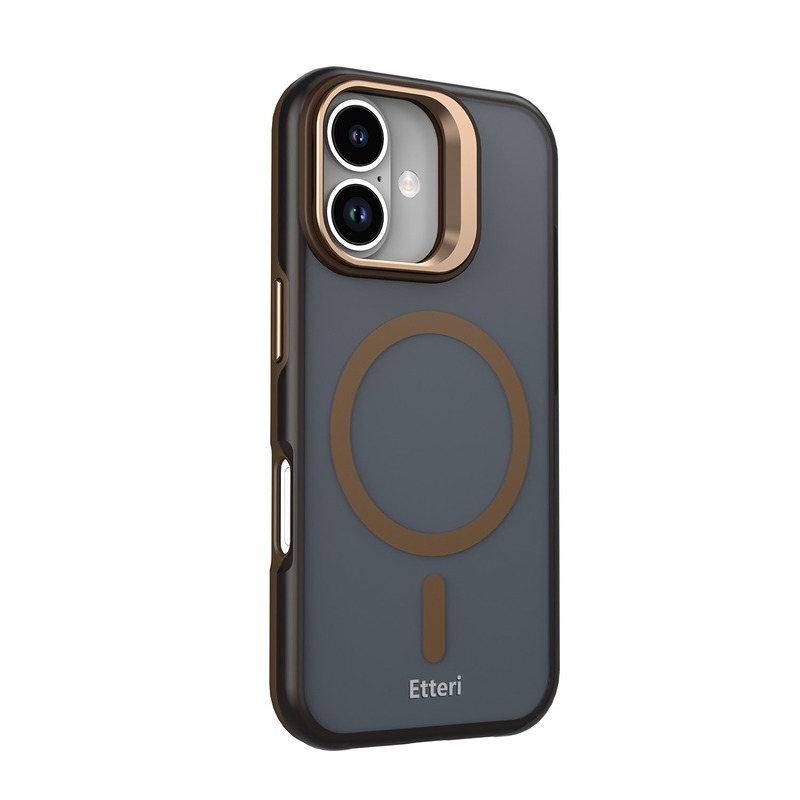 Etteri Morning Fog case for iPhone 17 6,3" brown - Billede 2