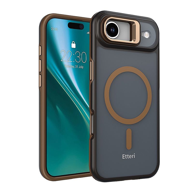 Etteri Morning Fog case for iPhone 17 Air brown
