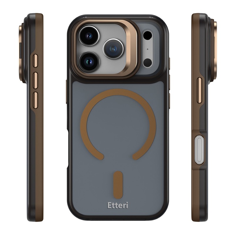 Etteri Morning Fog case for iPhone 17 Pro / 18 Pro 6,3" brown - Billede 3