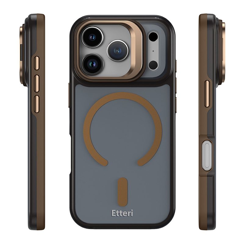 Etteri Morning Fog case for iPhone 17 Pro Max / 18 Pro Max 6,9" brown - Billede 3