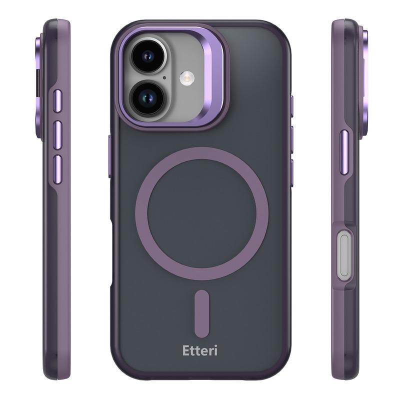 Etteri Morning Fog case for iPhone 17 6,3" purple - Billede 3