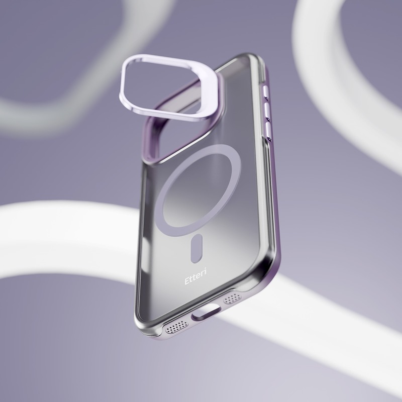 Etteri Morning Fog case for iPhone 17 6,3" purple - Billede 4