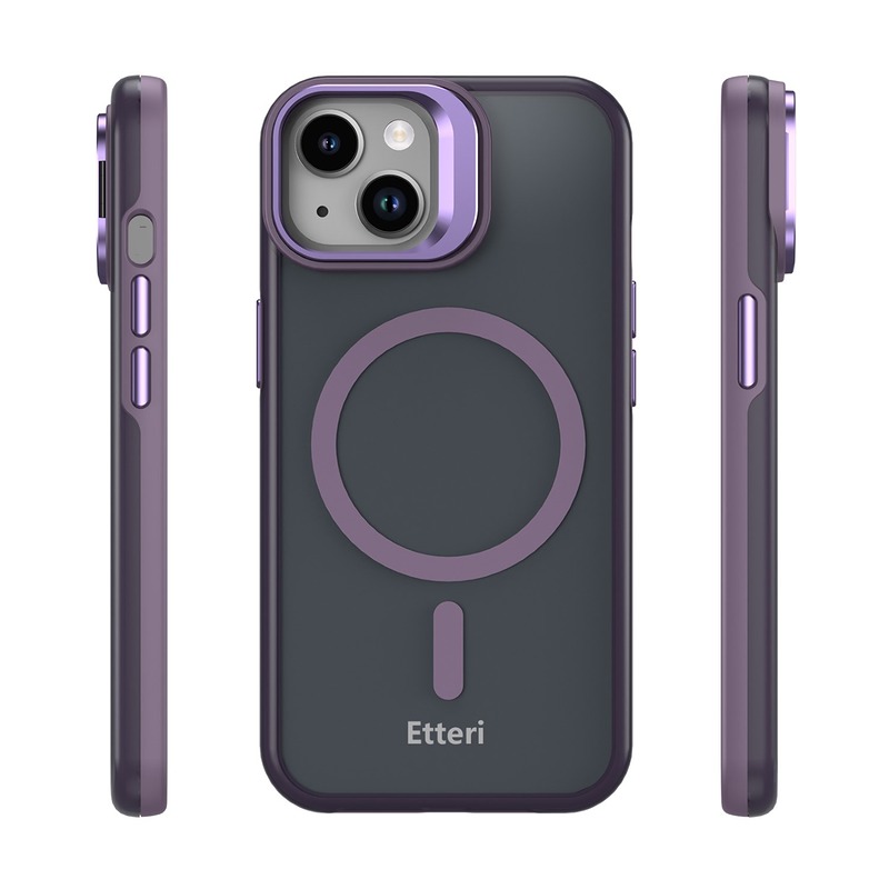 Etteri Morning Fog case for iPhone 15 6,1" purple - Billede 3