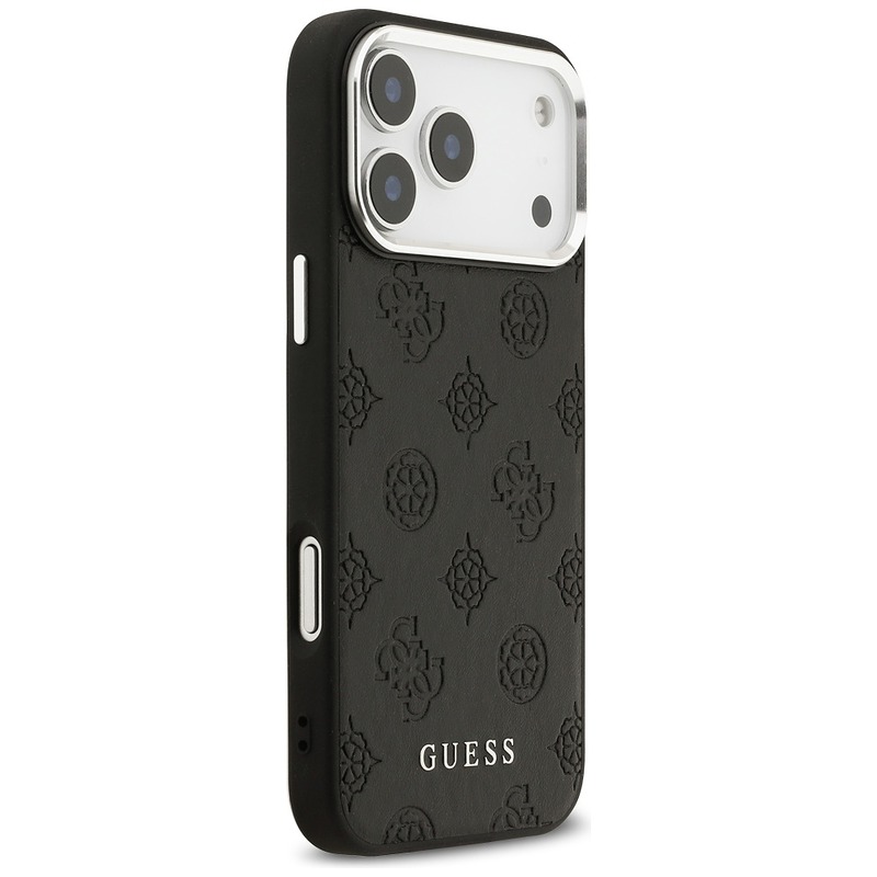 Guess Peony Hot Stamp Script MagSafe case for iPhone 17 Pro Max black - Billede 4