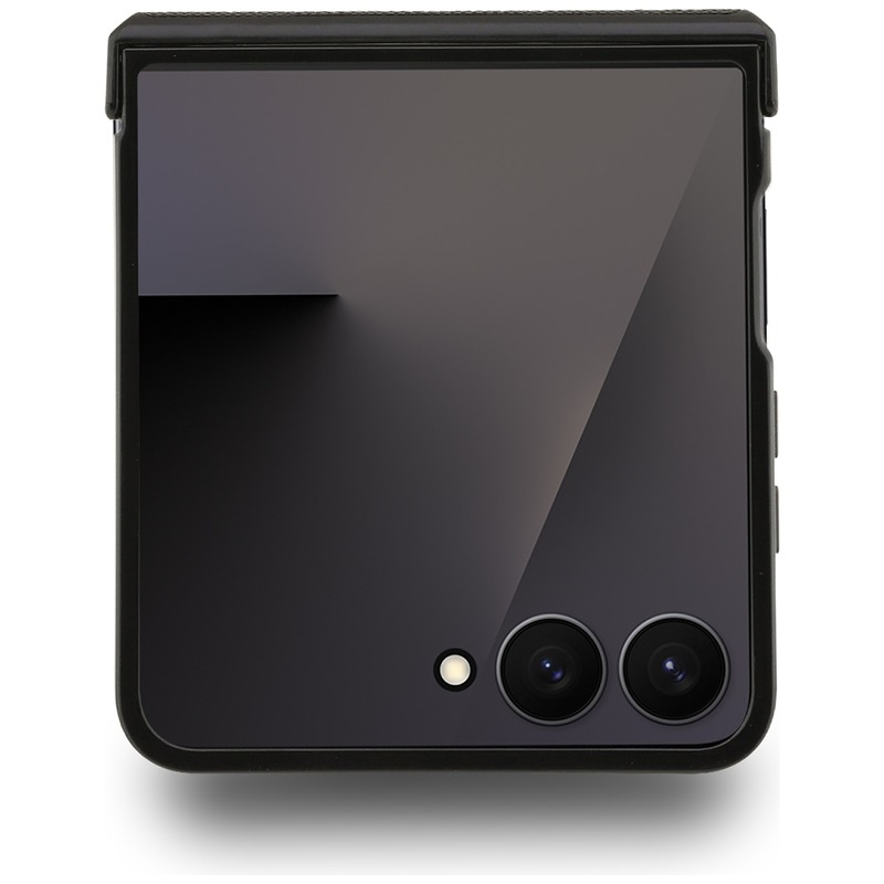 Karl Lagerfeld Saffiano Karl&Choupette Pin case for Samsung Galaxy Z Flip7 black - Billede 3