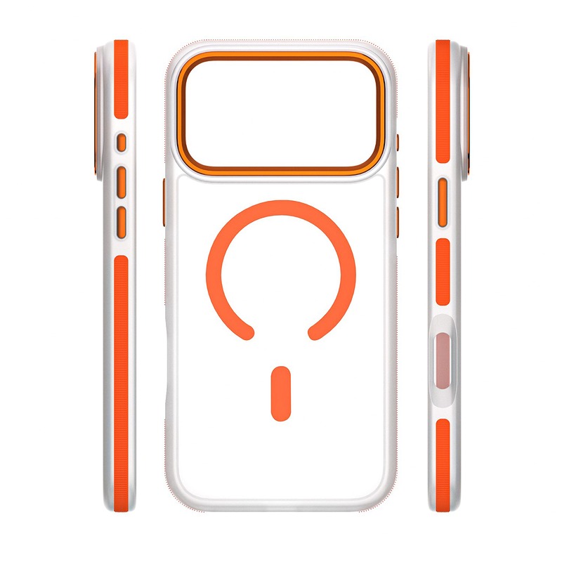 Etteri Icy Mag case for iPhone 16 Pro 6,3" orange - Billede 4